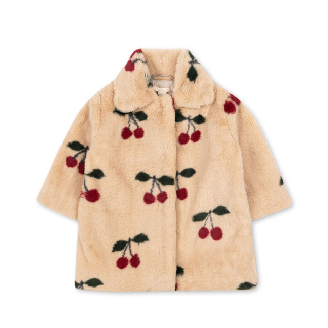Konges Sløjd - Fuzzie coat - Ma Grande Cerise | Scout & Co