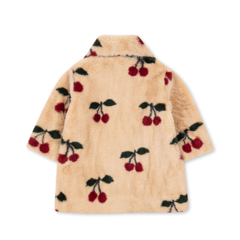 Konges Sløjd - Fuzzie coat - Ma Grande Cerise | Scout & Co