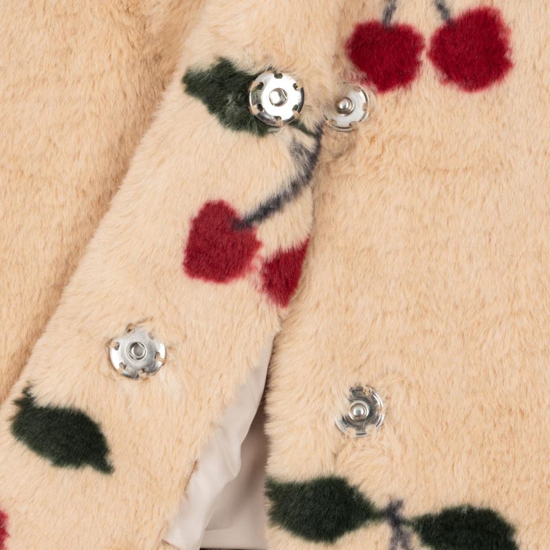 Konges Sløjd - Fuzzie coat - Ma Grande Cerise | Scout & Co