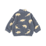 Konges Sløjd - Jody teddy jacket - Dino Mist | Scout & Co