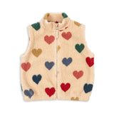 Konges Sløjd - Jody teddy vest - Bon Coeur Coloré | Scout & Co