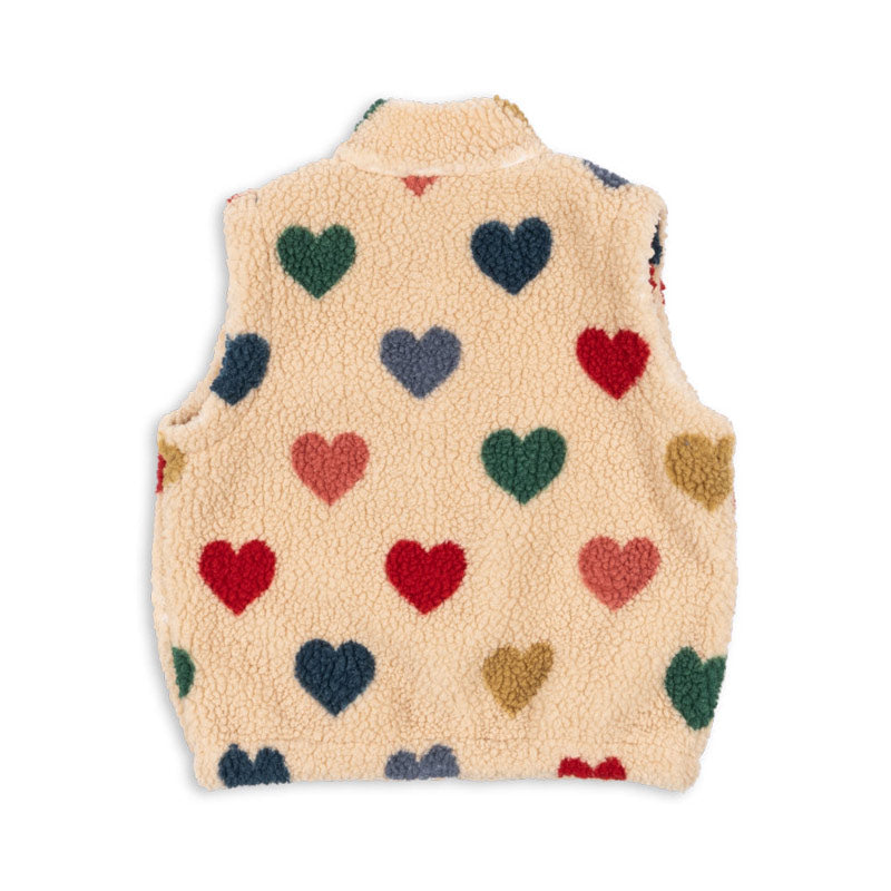 Konges Sløjd - Jody teddy vest - Bon Coeur Coloré | Scout & Co