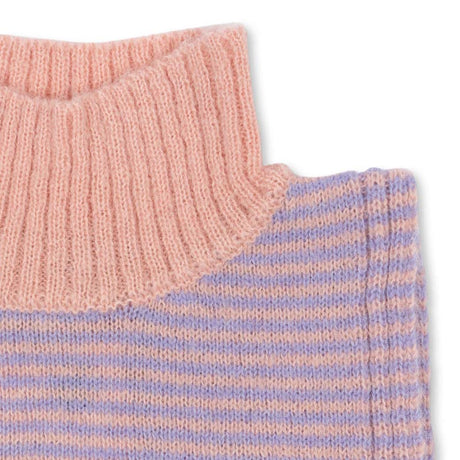 Konges Sløjd - Berle knit neckwarmer - Purple / pink dolphin