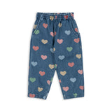 Konges Sløjd - Magot denim frill pants - Bon Coeur Coloré | Scout & Co