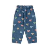 Konges Sløjd - Magot denim frill pants - Bon Coeur Coloré | Scout & Co