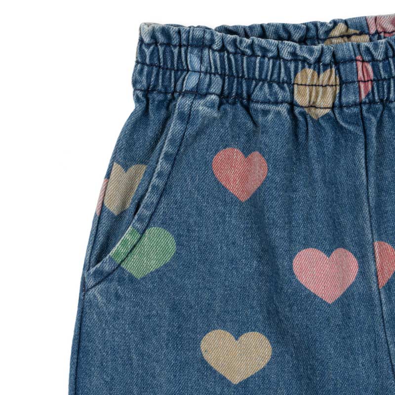 Konges Sløjd - Magot denim frill pants - Bon Coeur Coloré | Scout & Co