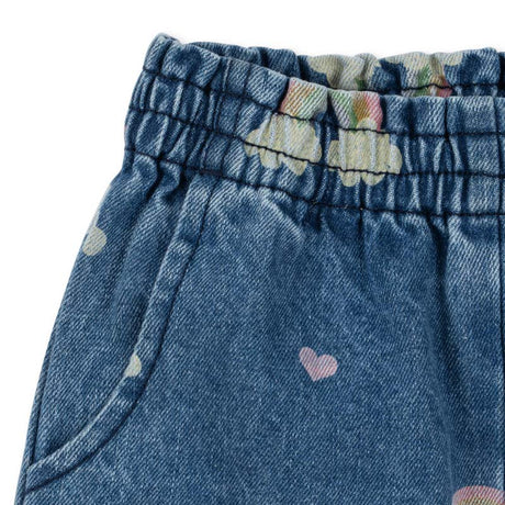 Konges Sløjd - Magot denim frill pants - Rainbow | Scout & Co