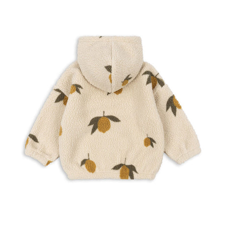 Konges Sløjd - Jody teddy hooded jacket - Mon Grand Citron
