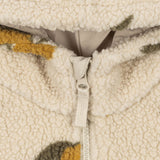 Konges Sløjd - Jody teddy hooded jacket - Mon Grand Citron | Scout & Co