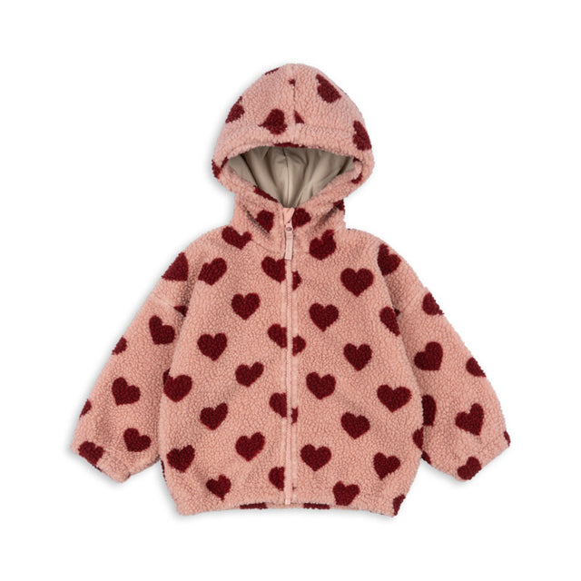 Konges Sløjd - Jody teddy hoodie - Coeur Mellow | Scout & Co