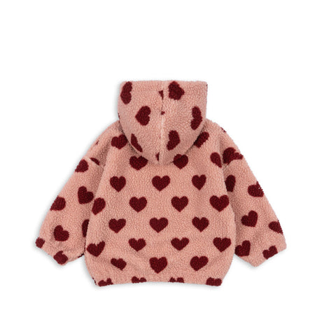 Konges Sløjd - Jody teddy hoodie - Coeur Mellow