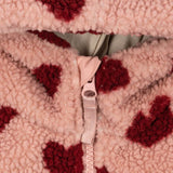 Konges Sløjd - Jody teddy hoodie - Coeur Mellow | Scout & Co