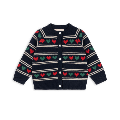 Konges Sløjd - Belou knit cardigan - Heart | Scout & Co