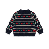 Konges Sløjd - Belou knit cardigan - Heart | Scout & Co