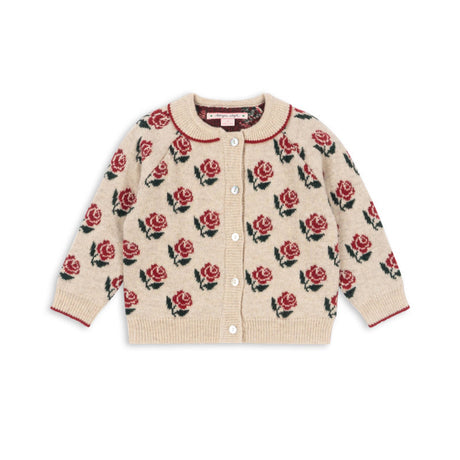 Konges Sløjd - Belou knit collar cardigan - Rose | Scout & Co