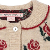Konges Sløjd - Belou knit collar cardigan - Rose | Scout & Co