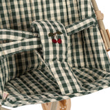 Konges Sløjd - Cheeky Doll stroller - Smoke Pine Check | Scout & Co