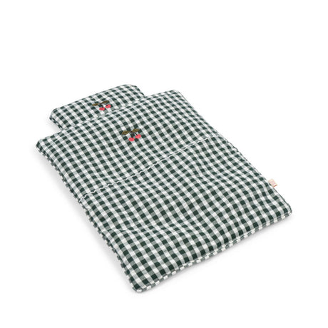 Konges Sløjd - Doll bedding - Green Check | Scout & Co