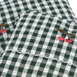 Konges Sløjd - Doll bedding - Green Check | Scout & Co