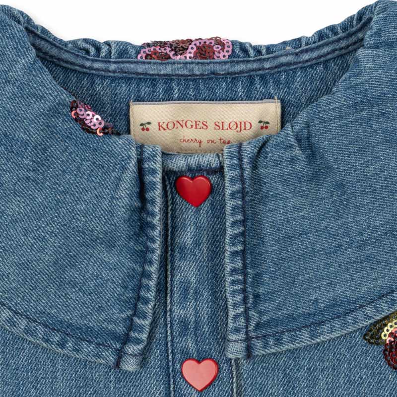 Konges Sløjd - Magot sequin denim shirt - Vitamins | Scout & Co