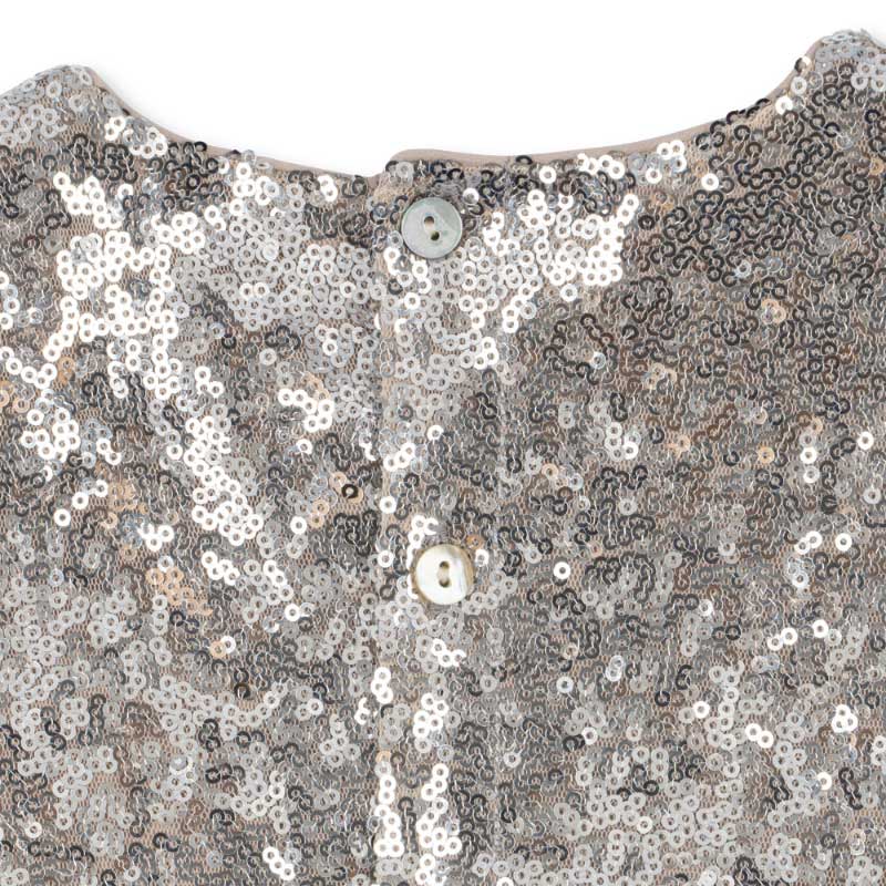 Konges Sløjd - Starla star dust dress - Star Sequin Silver | Scout & Co