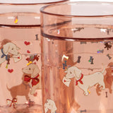 Konges Sløjd - Glitter cups - set of 2 - Woof Letter Rose | Scout & Co