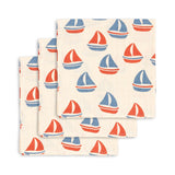 Konges Sløjd - Muslin cloths 3 pack - Ahoy | Scout & Co