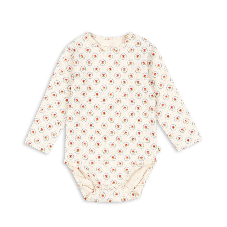 Konges Sløjd - Long-sleeved baby bodysuit - Mirage | Scout & Co