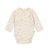 Konges Sløjd - Long-sleeved baby bodysuit - Cielo Marino | Scout & Co