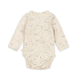 Konges Sløjd - Long-sleeved baby bodysuit - Cielo Marino | Scout & Co