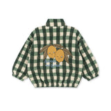 Konges Sløjd - Jody teddy jacket - Green Check | Scout & Co