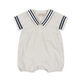 Konges Sløjd - Allie sailor romper - Bleu Stripe | Scout & Co