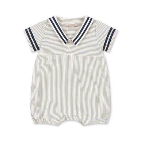 Konges Sløjd - Allie sailor romper - Bleu Stripe | Scout & Co