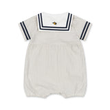 Konges Sløjd - Allie sailor romper - Bleu Stripe | Scout & Co