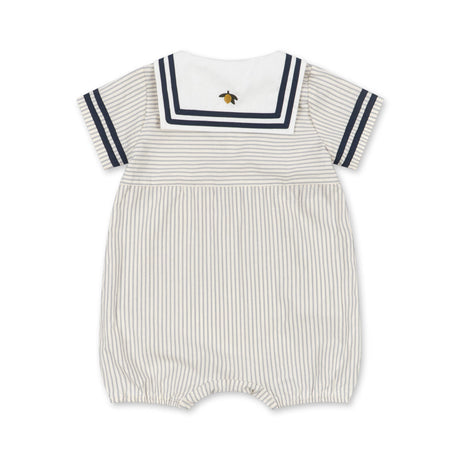 Konges Sløjd - Allie sailor romper - Bleu Stripe | Scout & Co
