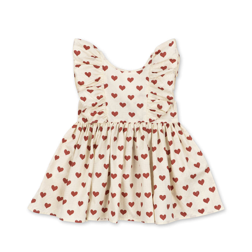 Konges Sløjd - Cianna bow dress - Amour Rouge | Scout & Co
