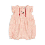 Konges Sløjd - Ellie frill romper - Amour Stripe | Scout & Co