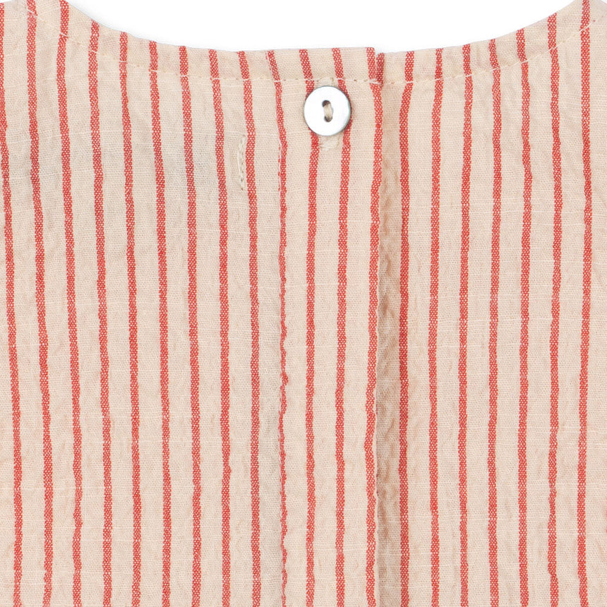 Konges Sløjd - Ellie frill romper - Amour Stripe | Scout & Co