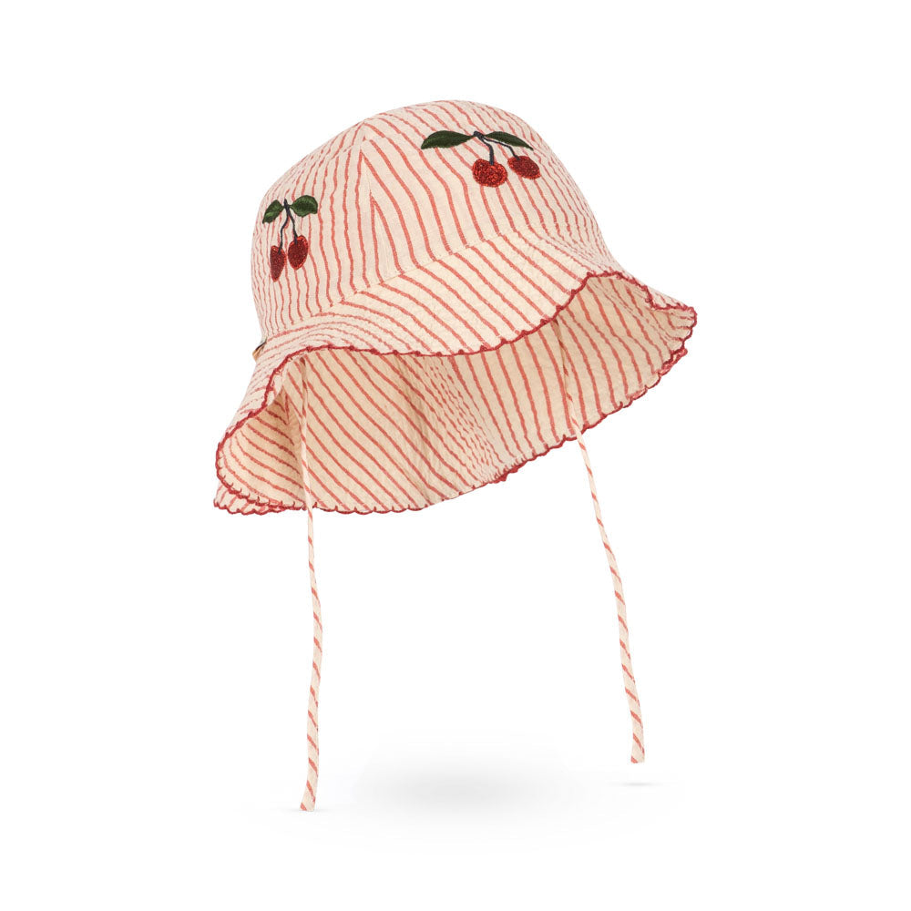 Konges Sløjd - Ellie sun hat - Amour Stripe | Scout & Co