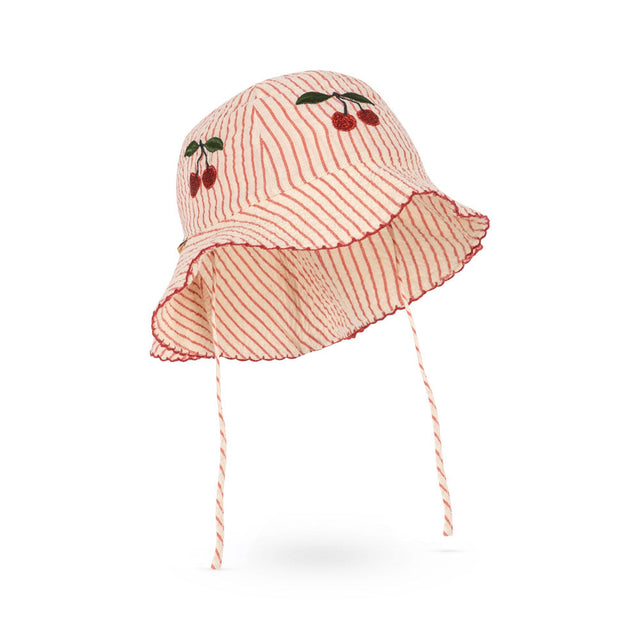 Konges Sløjd - Ellie sun hat - Amour Stripe | Scout & Co