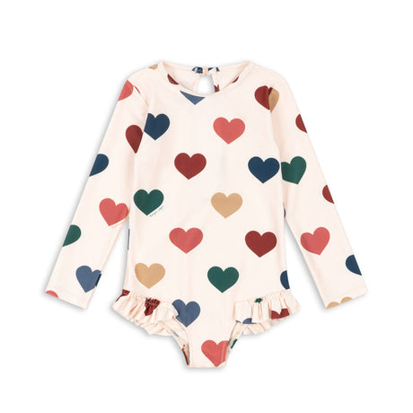 Konges Sløjd - Manuca long-sleeved swimsuit - Bon Coeur Coloré | Scout & Co