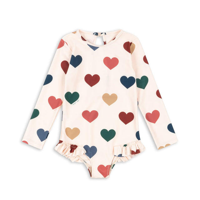 Konges Sløjd - Manuca long-sleeved swimsuit - Bon Coeur Coloré | Scout & Co