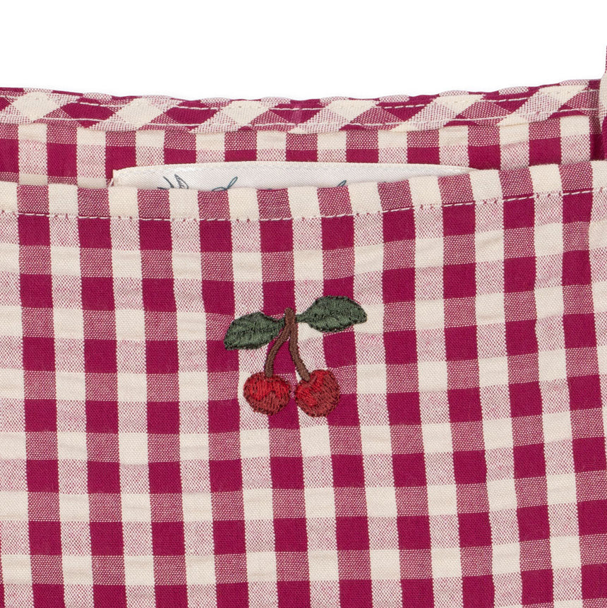 Konges Sløjd - Isotta dress - Raspberry Check | Scout & Co