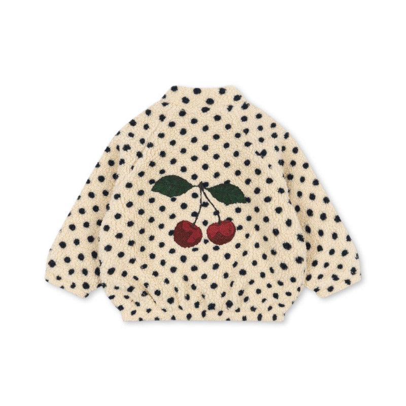 Konges Sløjd - Jody embroidery teddy jacket - Dot Lumiere | Scout & Co