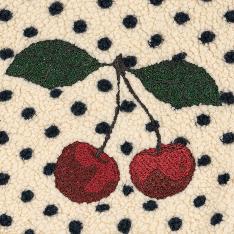 Konges Sløjd - Jody embroidery teddy jacket - Dot Lumiere | Scout & Co