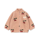 Konges Sløjd - Jody teddy jacket - Ma Grande Cerise Blush | Scout & Co