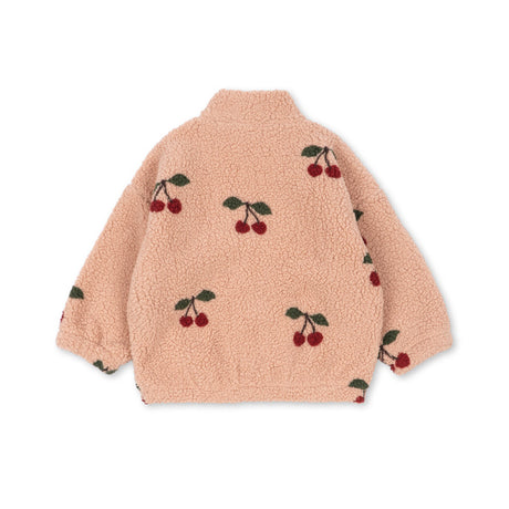 Konges Sløjd - Jody teddy jacket - Ma Grande Cerise Blush | Scout & Co