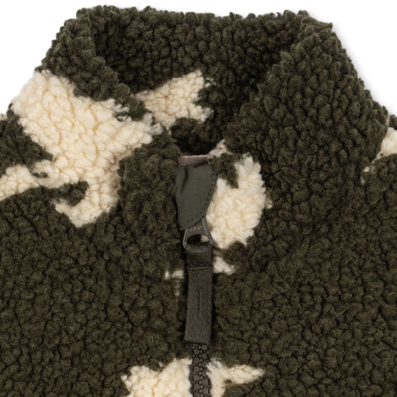 Konges Sløjd - Jody teddy jacket - Dino Silhouette | Scout & Co