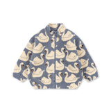 Konges Sløjd - Jody teddy jacket - Swan | Scout & Co