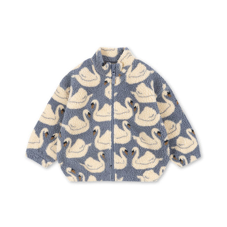 Konges Sløjd - Jody teddy jacket - Swan | Scout & Co